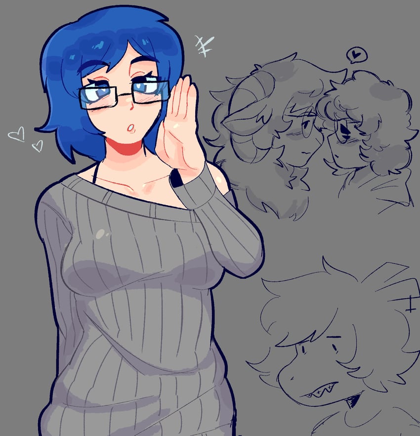 nikki ann-marie (hunie and 1 more) drawn by mawedgone