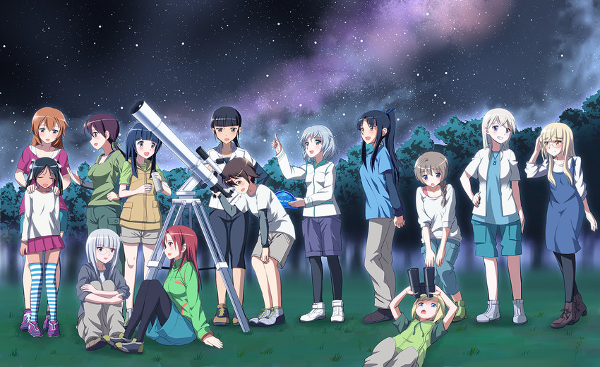 sanya v. litvyak, eila ilmatar juutilainen, miyafuji yoshika, erica hartmann, gertrud barkhorn, and 9 more (world witches series and 1 more) drawn by kaneko_(novram58)