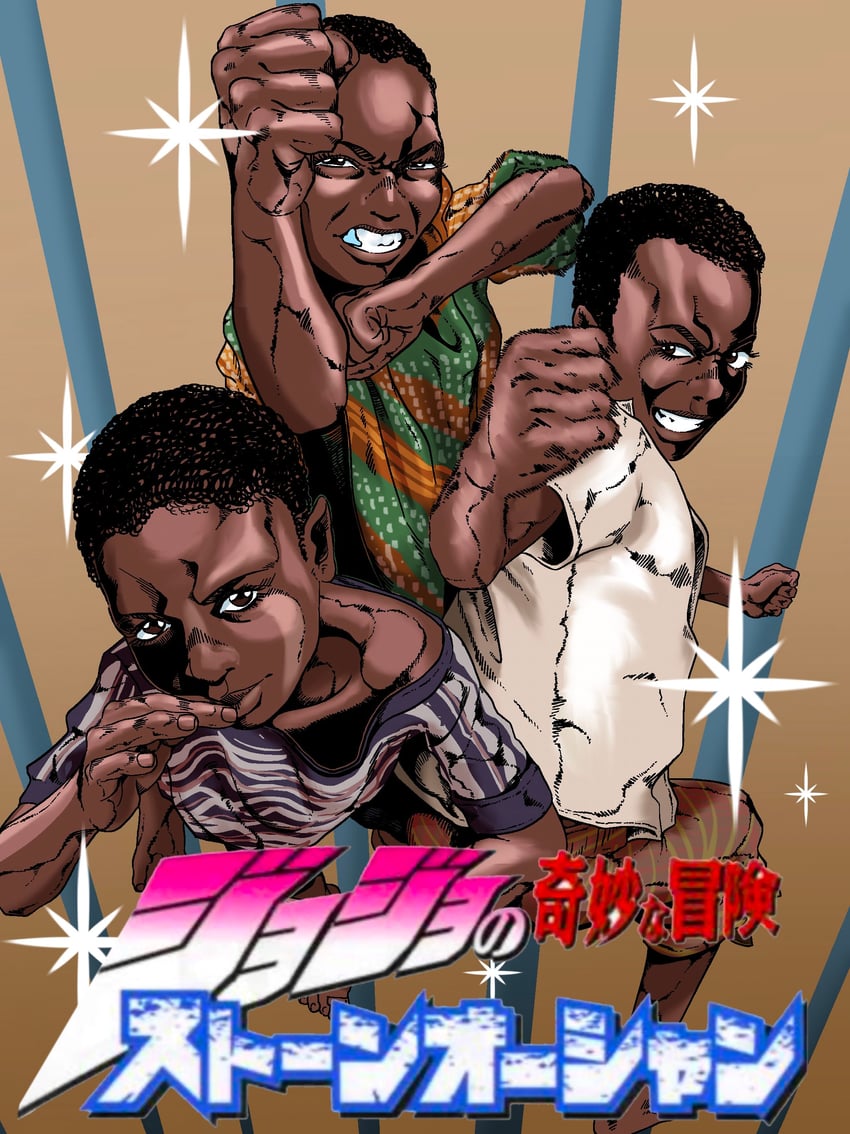 jojo no kimyou na bouken and 1 more drawn by meow25meow