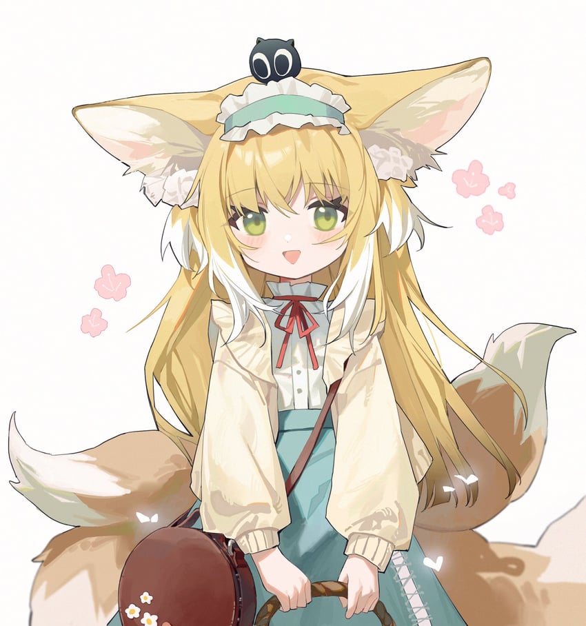 suzuran and heixiu (arknights and 1 more) drawn by measho