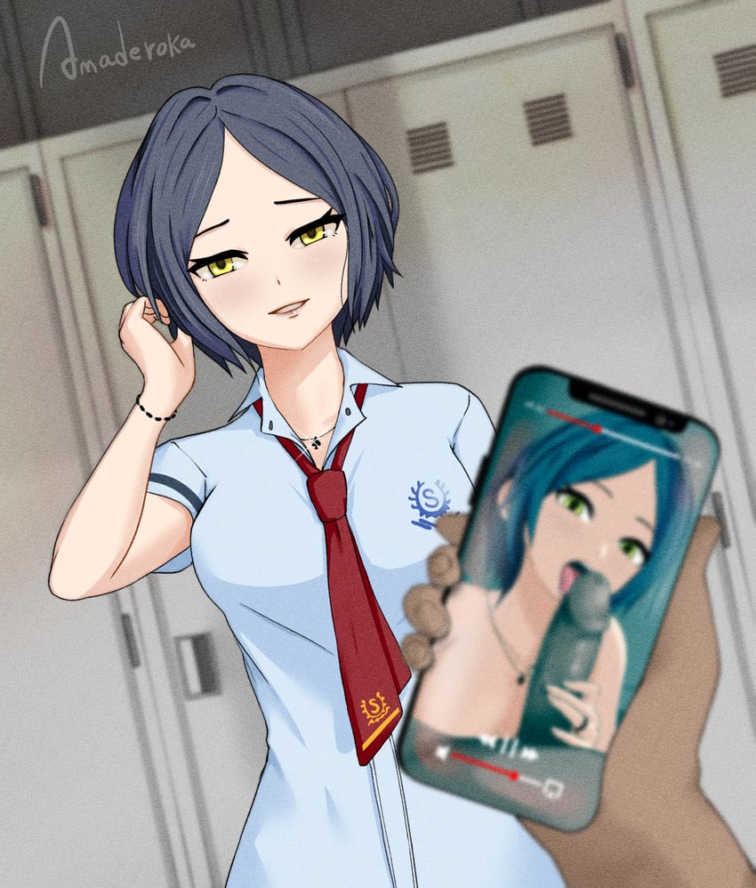 hayami kanade (idolmaster and 1 more) drawn by amaderoka