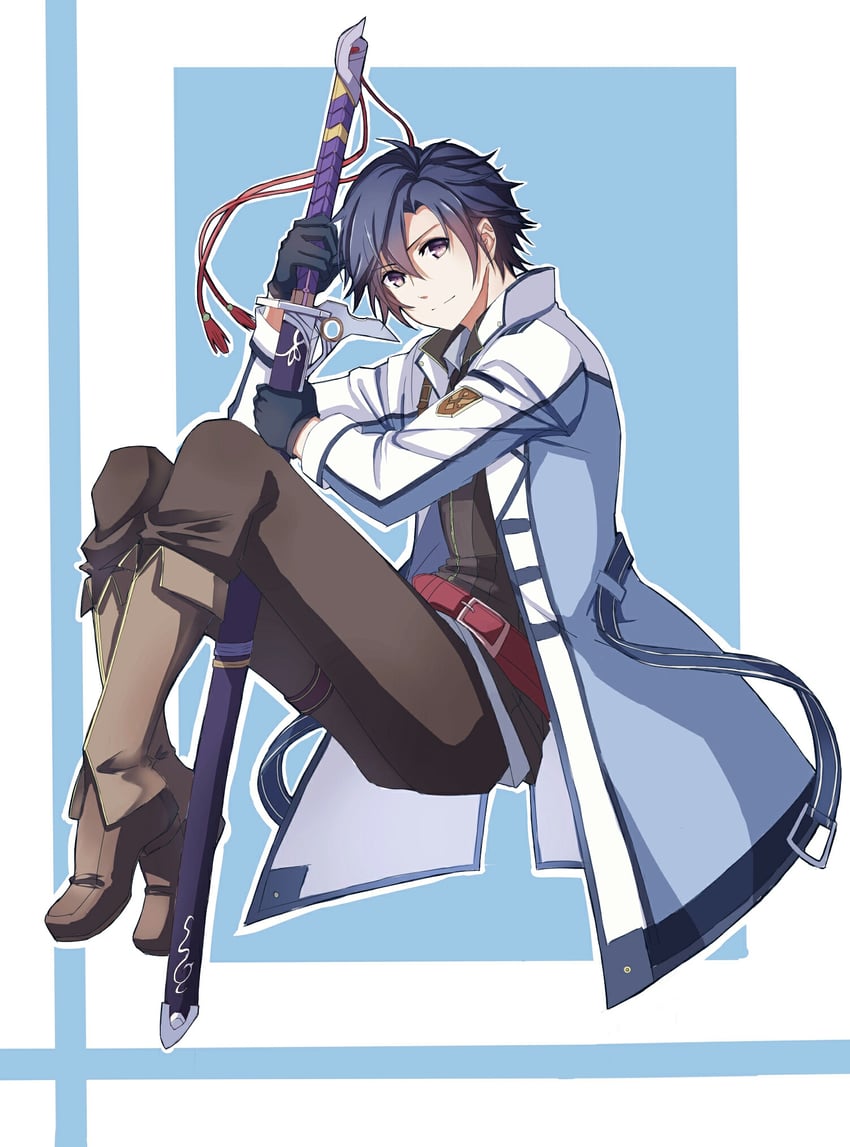 rean schwarzer (eiyuu densetsu and 2 more) drawn by white_sauce_(pixiv_9502829)