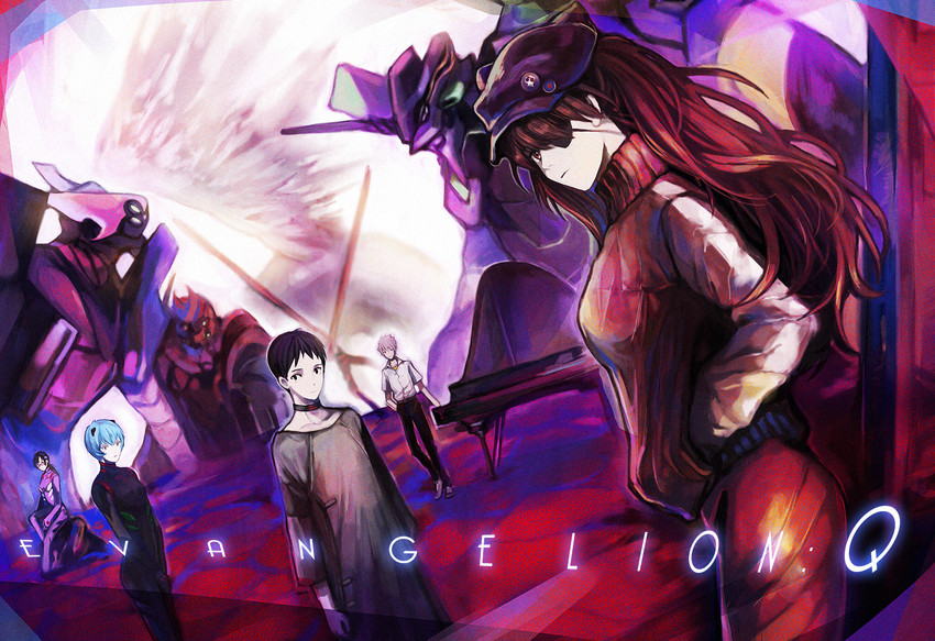 souryuu asuka langley, ayanami rei, ikari shinji, nagisa kaworu, makinami mari illustrious, and 3 more (neon genesis evangelion and 2 more) drawn by s_(suegyeom)