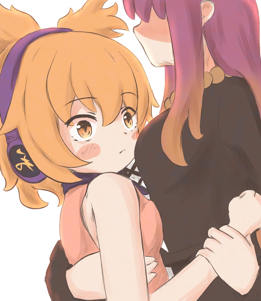 hijiri byakuren and toyosatomimi no miko (touhou) drawn by kokowoch