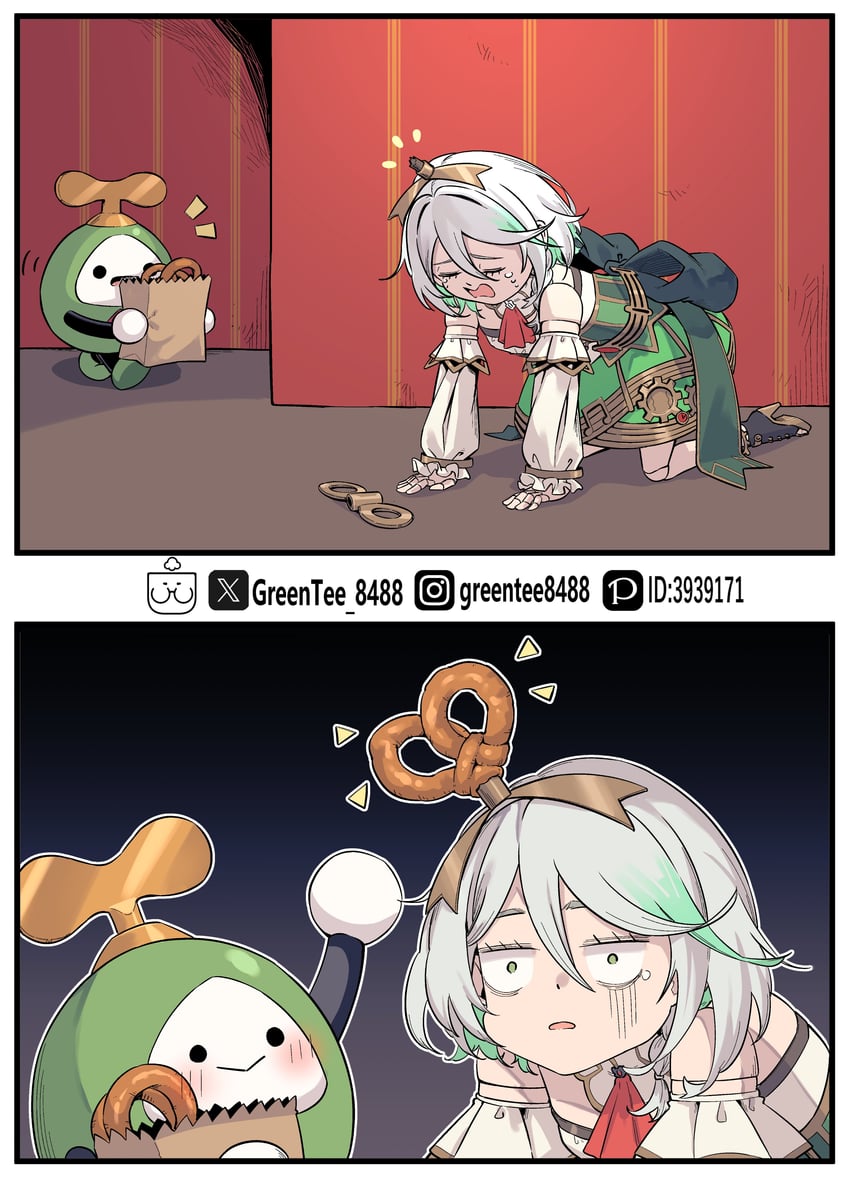 cecilia immergreen and otomo (hololive and 1 more) drawn by zetsuental