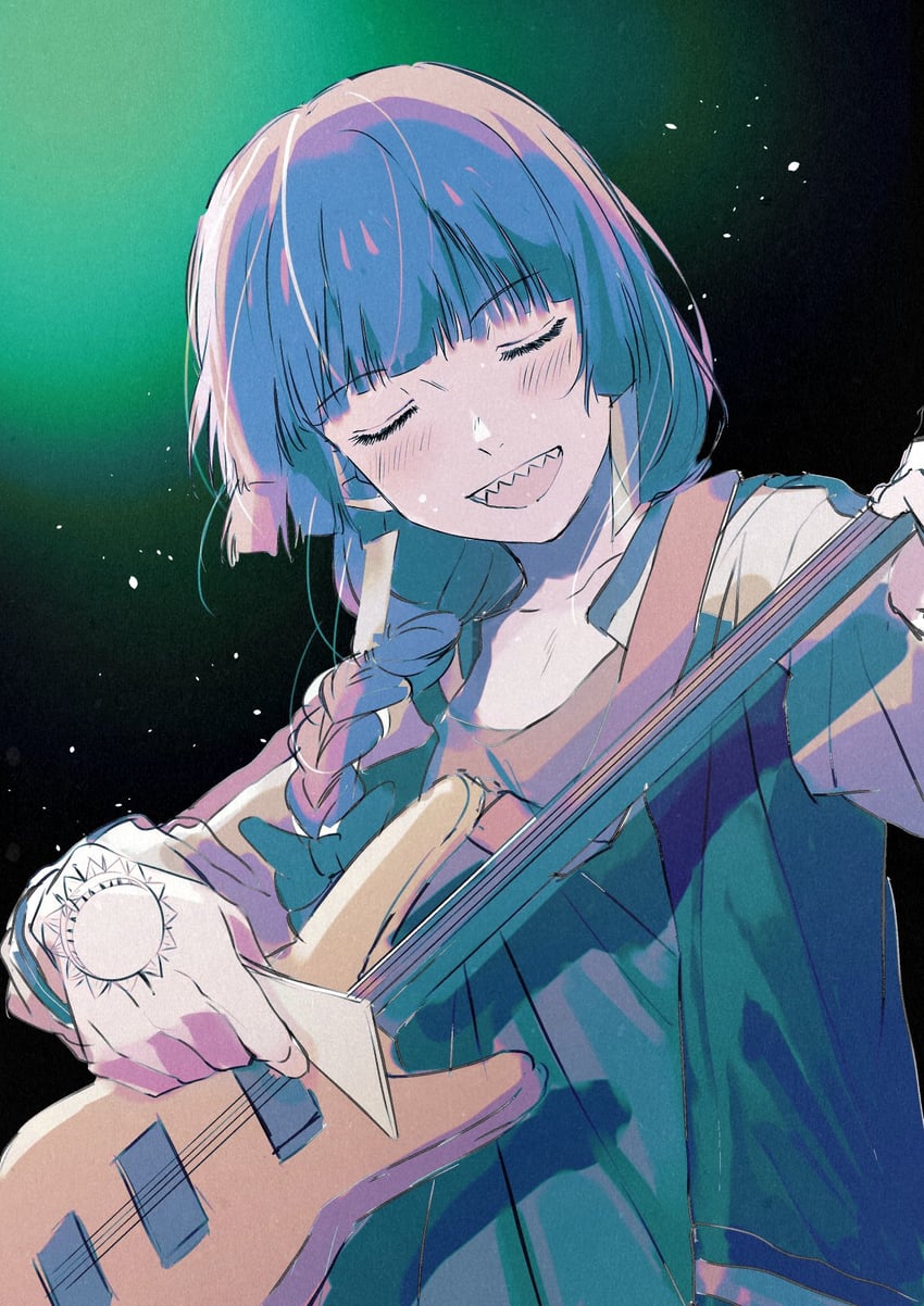 hiroi kikuri (bocchi the rock!) drawn by lowlifescore