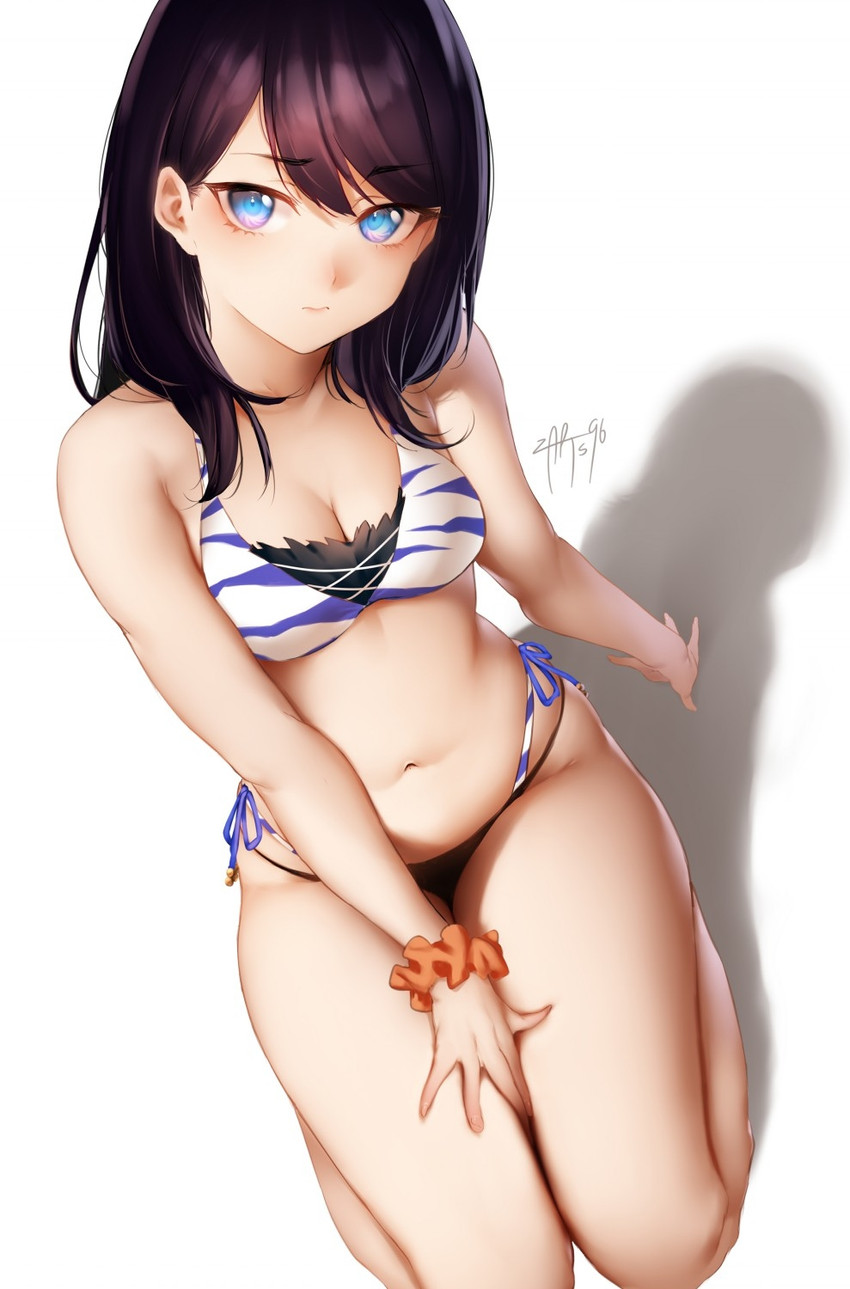 takarada rikka (gridman universe and 1 more) drawn by zasshu