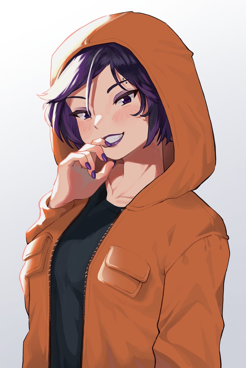 kenny mccormick (south park and 1 more) drawn by amburrge