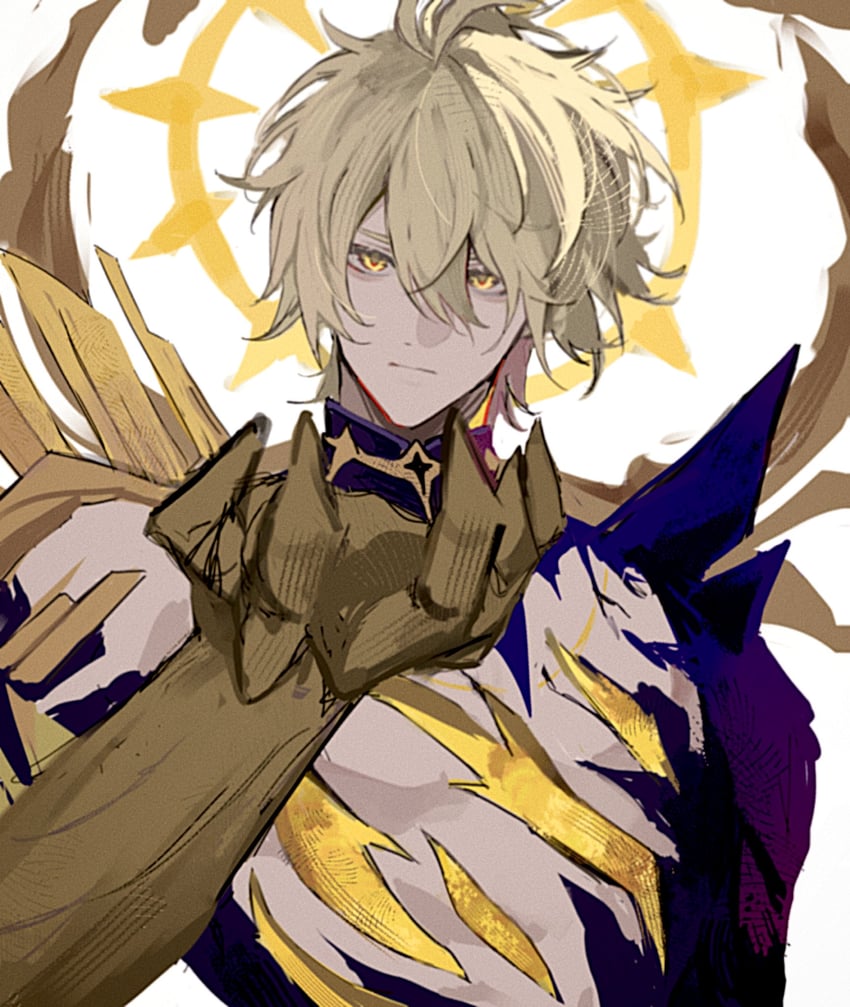 phainon (honkai and 1 more) drawn by k_7s
