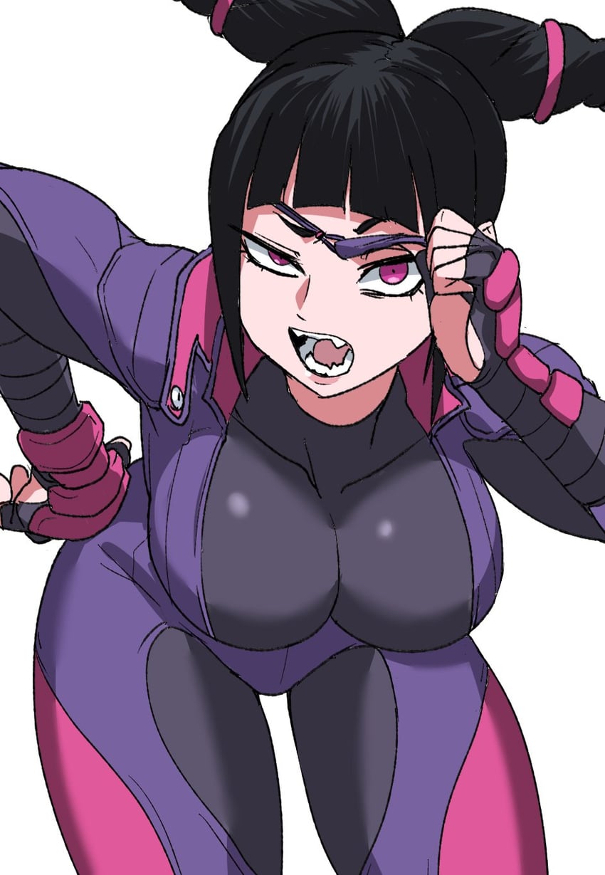 han juri (street fighter and 1 more) drawn by nasu_(ilo_a5)