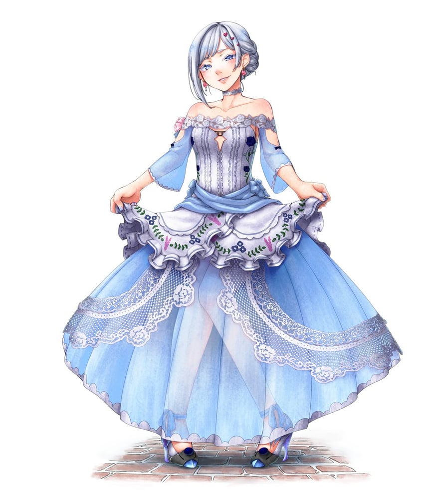 akershus fortress (oshiro project:re) drawn by kurotsuki_nanai