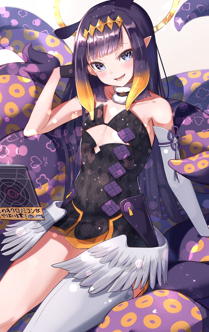 ninomae ina'nis (hololive and 1 more) drawn by ringopan