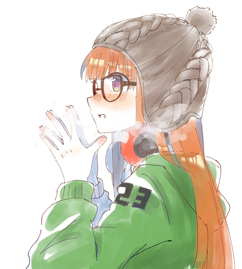 sakura futaba (persona and 2 more) drawn by mcmcknk