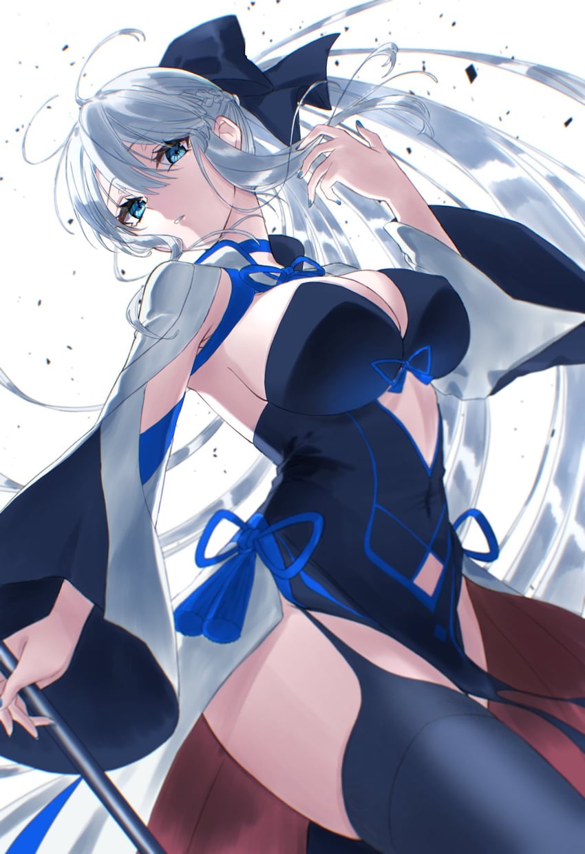 morgan le fay (fate and 1 more) drawn by shidare_yanagi
