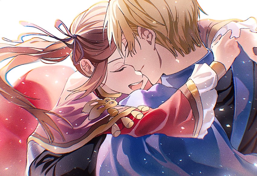 edelgard von hresvelg and dimitri alexandre blaiddyd (fire emblem and 1 more) drawn by soma_otakuu