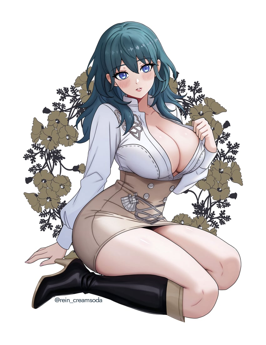 female byleth (fire emblem and 1 more) drawn by rein_creamsoda