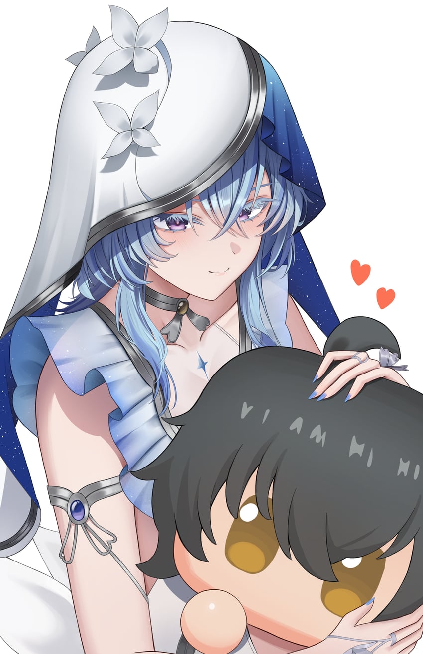 rover, male rover, and shorekeeper (wuthering waves) drawn by maru_(marunouchi77)
