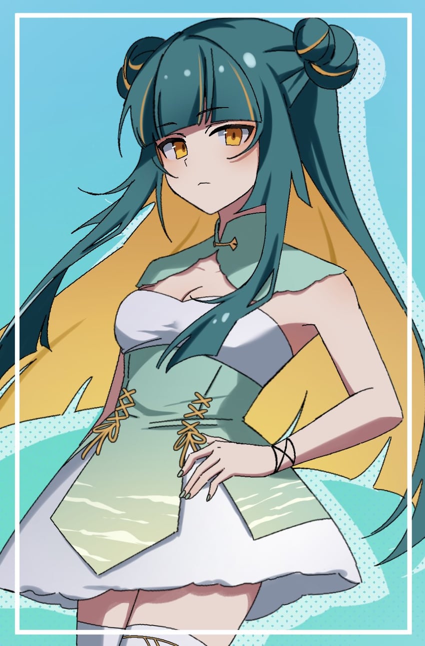 feng yi (synthesizer v and 1 more) drawn by rishaku_(user_cuwx8758)