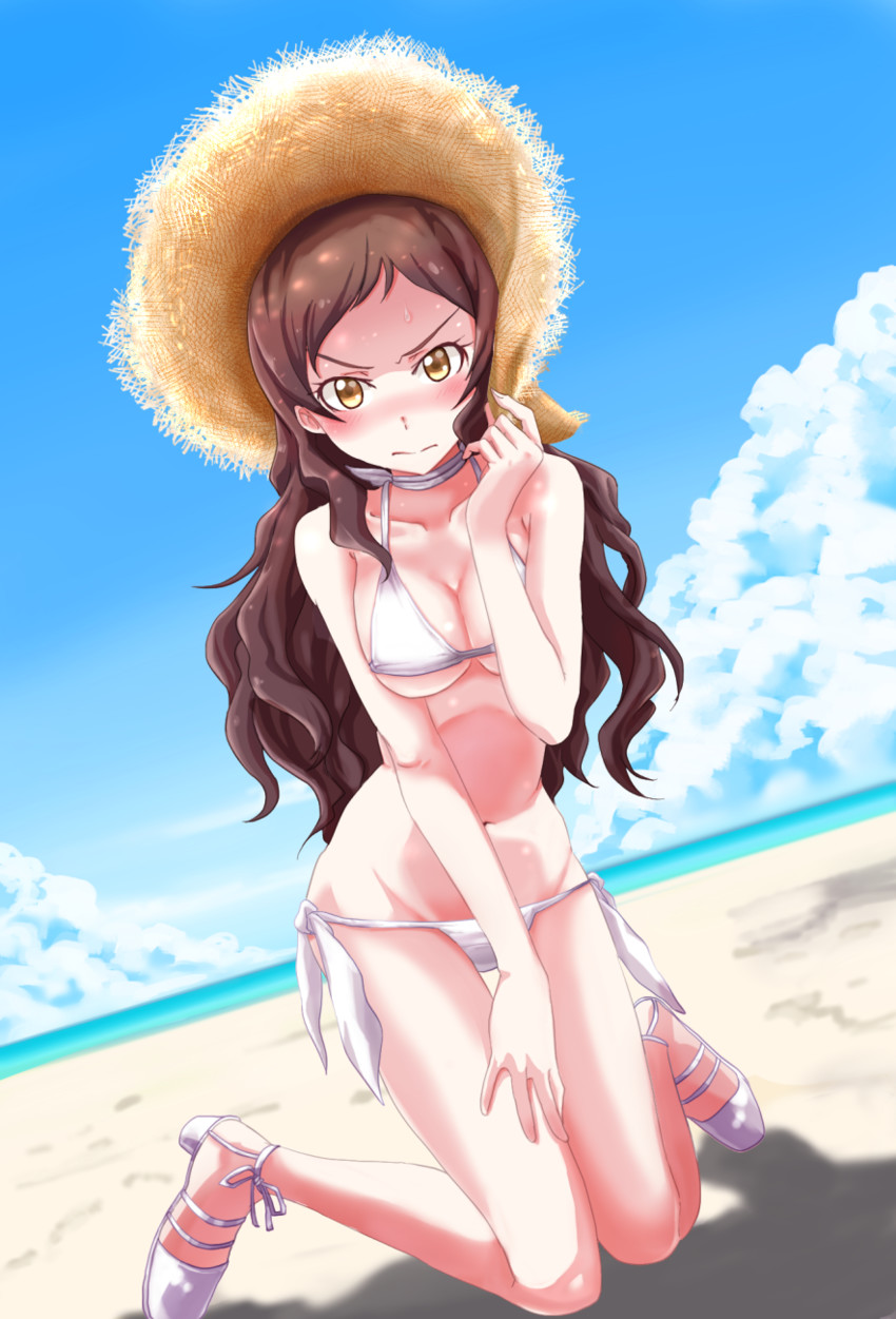 kitazawa shiho (idolmaster and 1 more) drawn by run_p_(aveton)