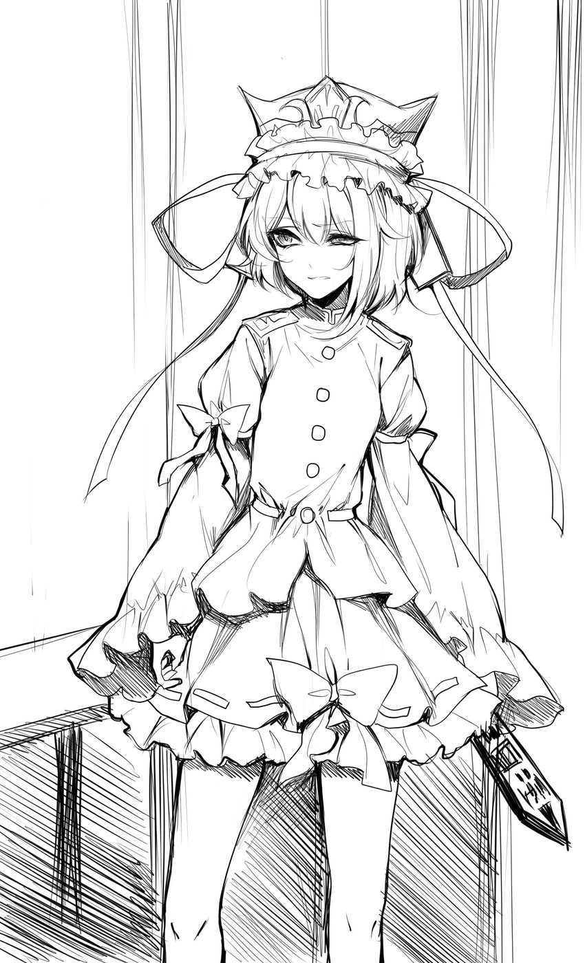 shiki eiki and van darkholme (touhou and 1 more) drawn by sheya