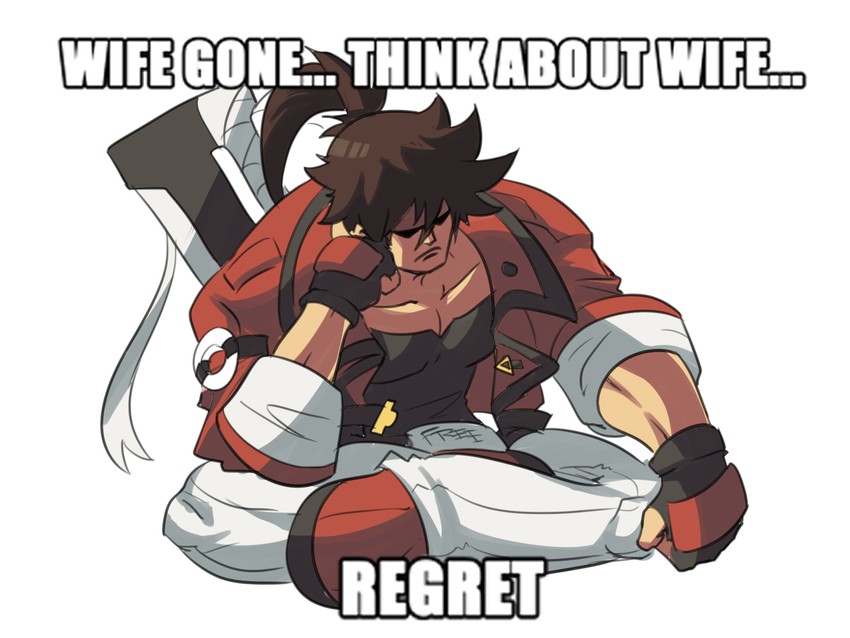sol badguy (guilty gear and 1 more) drawn by tina_fate