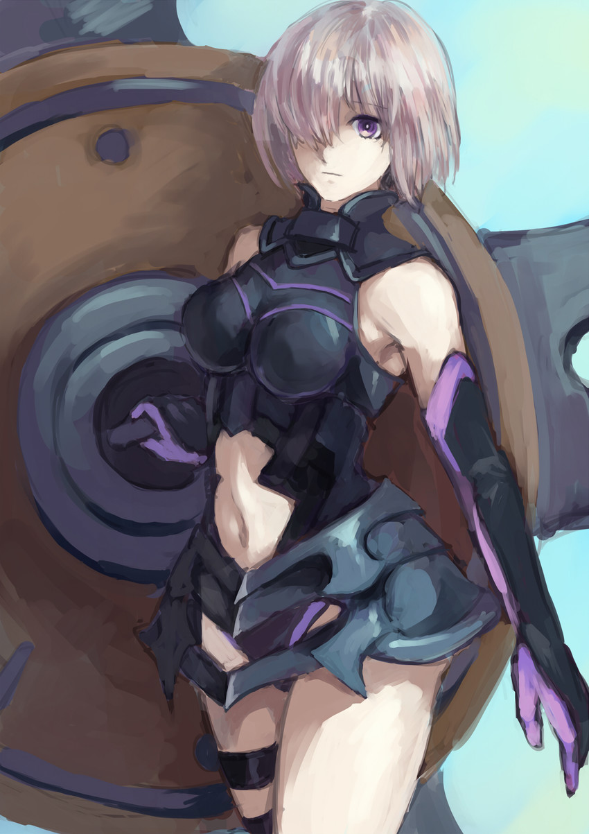 mash kyrielight (fate and 1 more) drawn by shizukublue