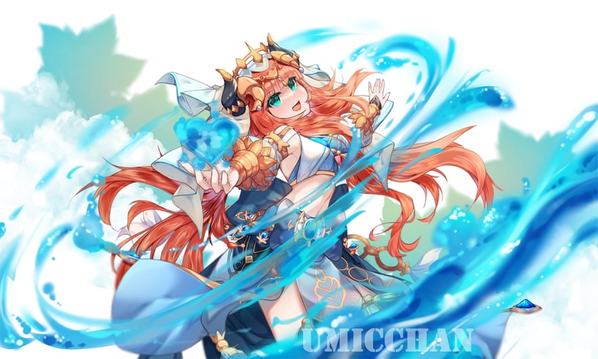 nilou (genshin impact) drawn by umicchan