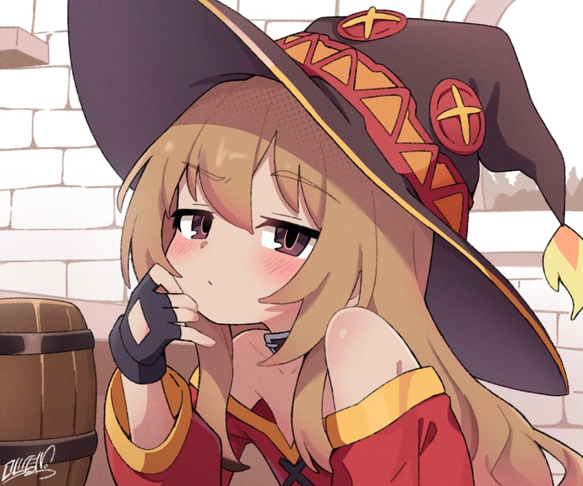 megumin and aisaka taiga (kono subarashii sekai ni shukufuku wo! and 1 more) drawn by koonowen