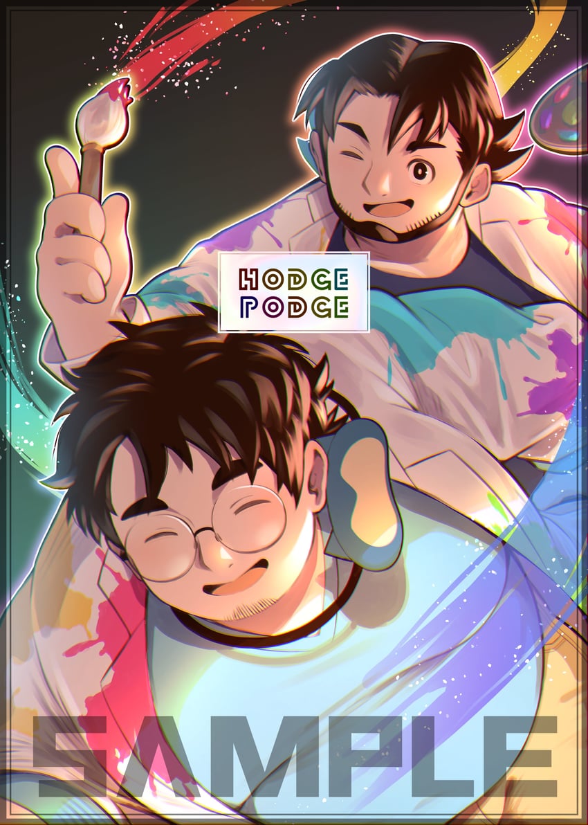 professor neroli and professor birch (pokemon and 2 more) drawn by osu_(osumankokuou)