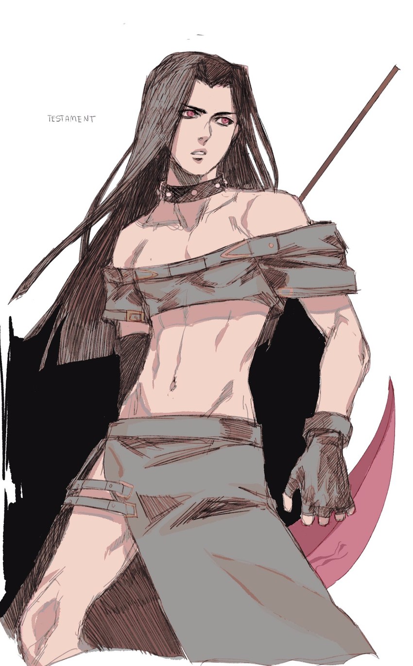 testament (guilty gear and 1 more) drawn by tirtyturtle