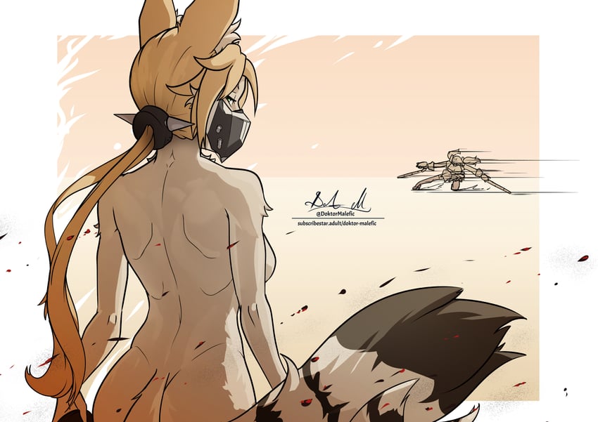 burnice white and pulchra fellini (zenless zone zero) drawn by doktor_malefic