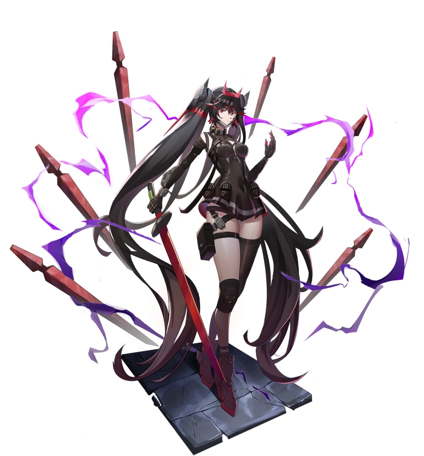 lucia and lucia: dawn (punishing: gray raven) drawn by zhangziyussj
