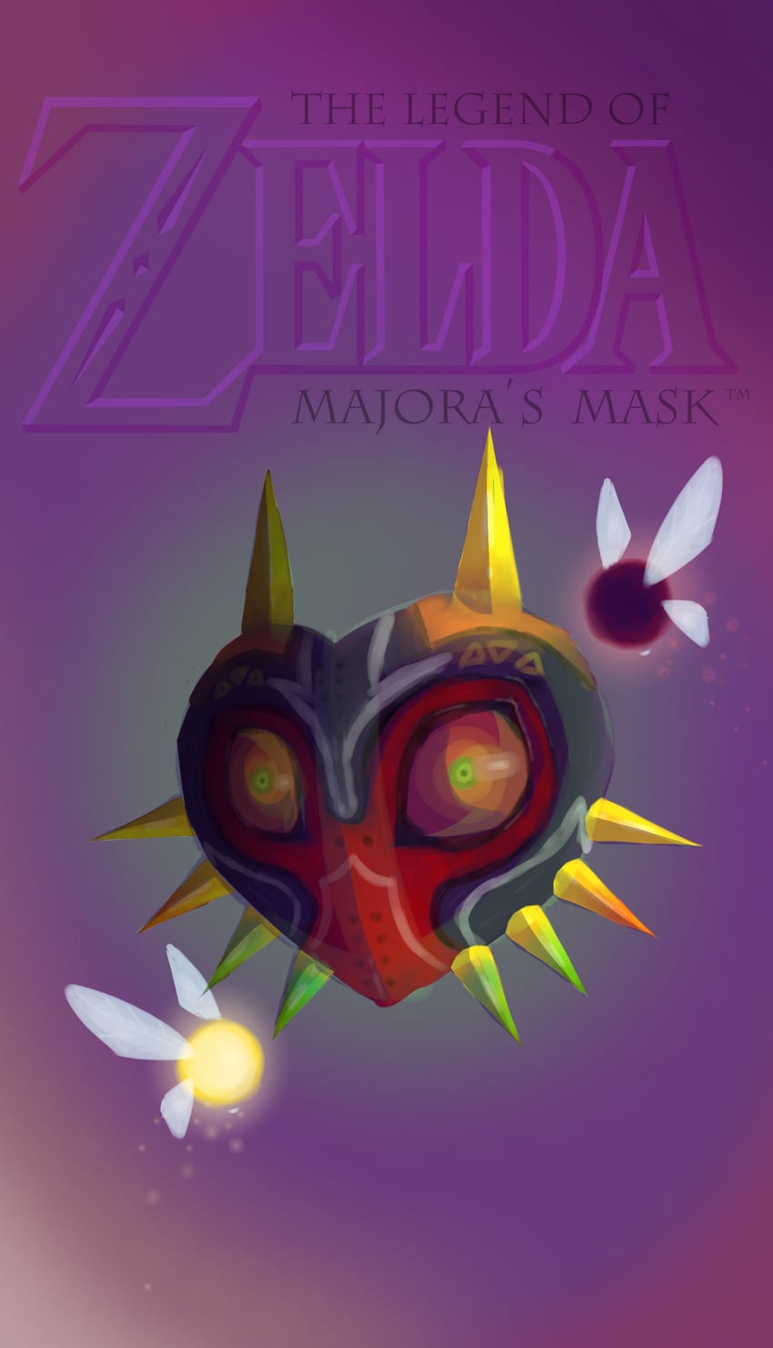 majora, tatl, and tael (the legend of zelda and 1 more) drawn by vdkslavrs