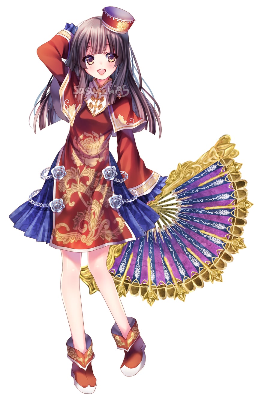 da qiao (shin sangoku musou and 1 more) drawn by sasucchi95
