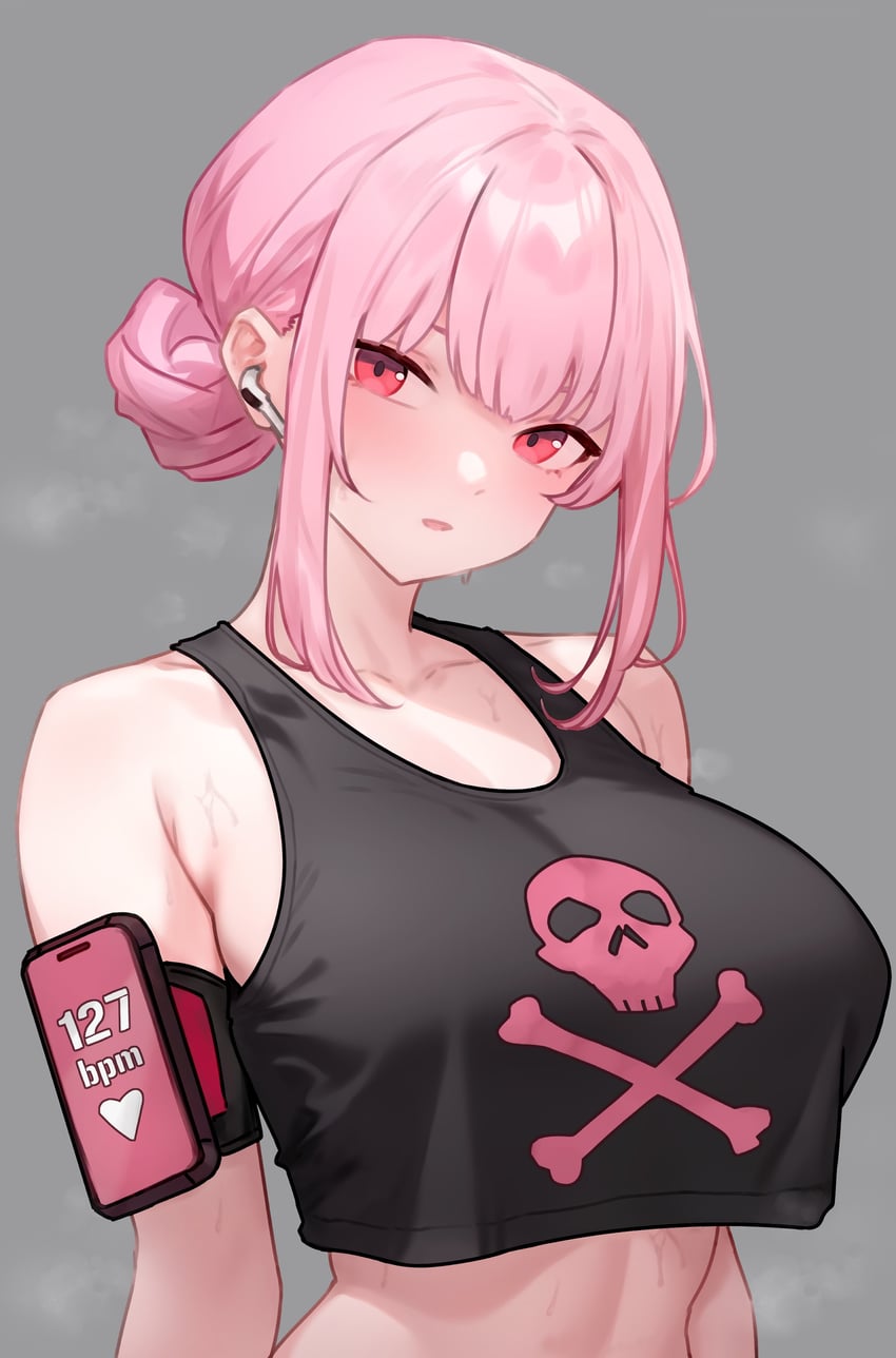 mori calliope (hololive and 1 more) drawn by bluefield