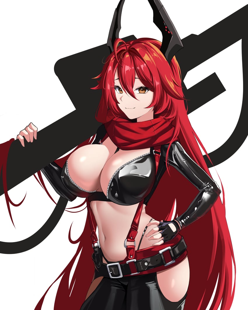 red hood (goddess of victory: nikke) drawn by dori_(choejeongmin7)