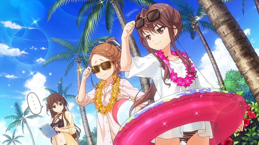 tachikawa ayaka, toda jun, and kono miyako (22/7 and 1 more)