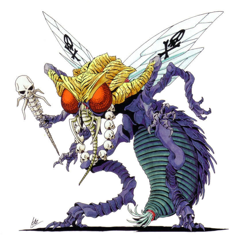 beelzebub (shin megami tensei and 1 more) drawn by kazuma_kaneko
