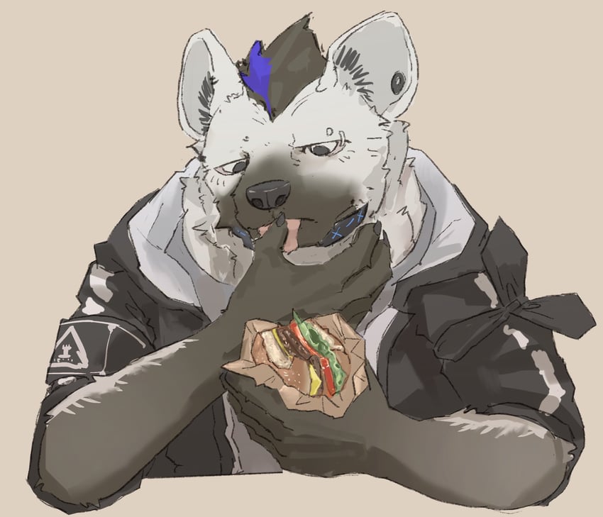 spot (arknights) drawn by w_a_t_e_r_b_e_d