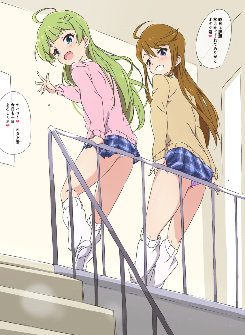 tokoro megumi and shimabara elena (idolmaster and 1 more) drawn by umanosuke
