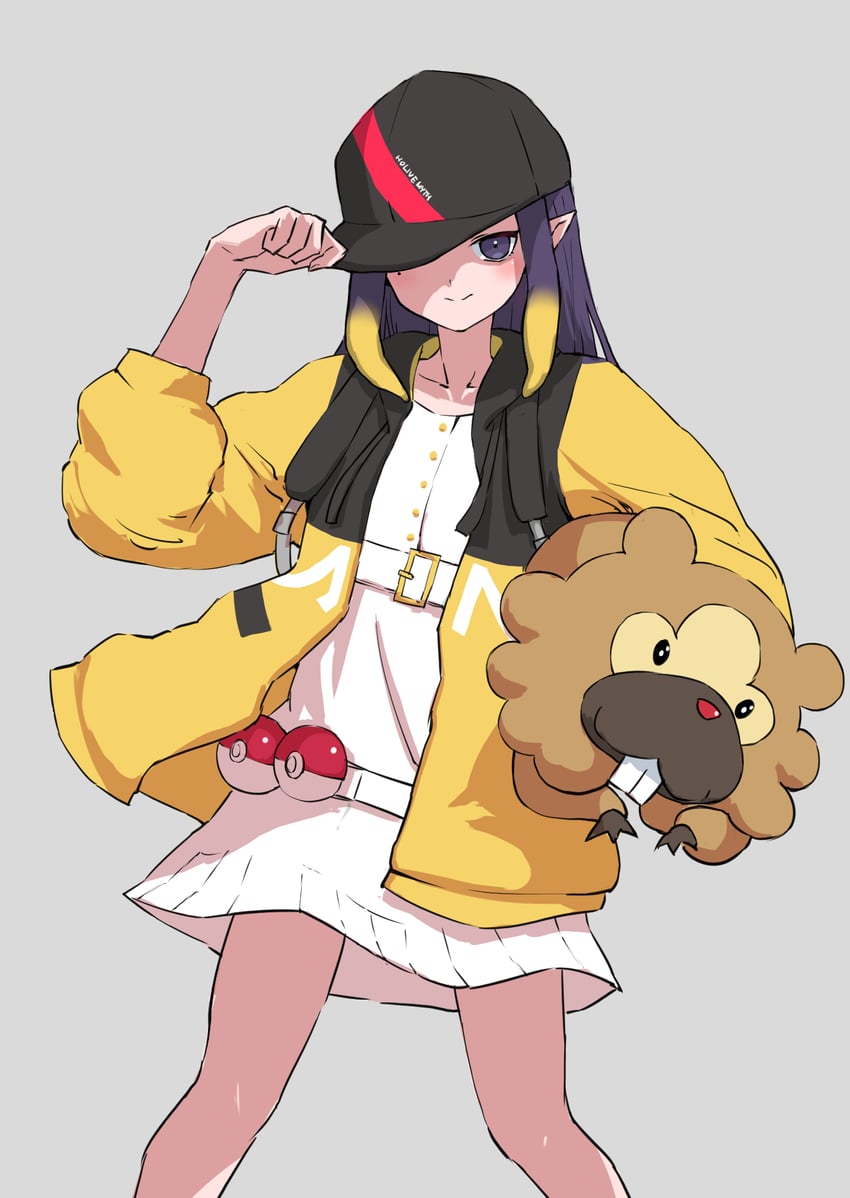 ninomae ina'nis, dawn, and bidoof (pokemon and 3 more) drawn by not_nodu
