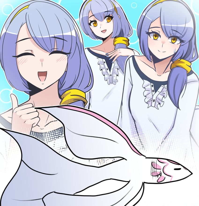 izumi and elefee (under night in-birth and 1 more) drawn by red_seiryu