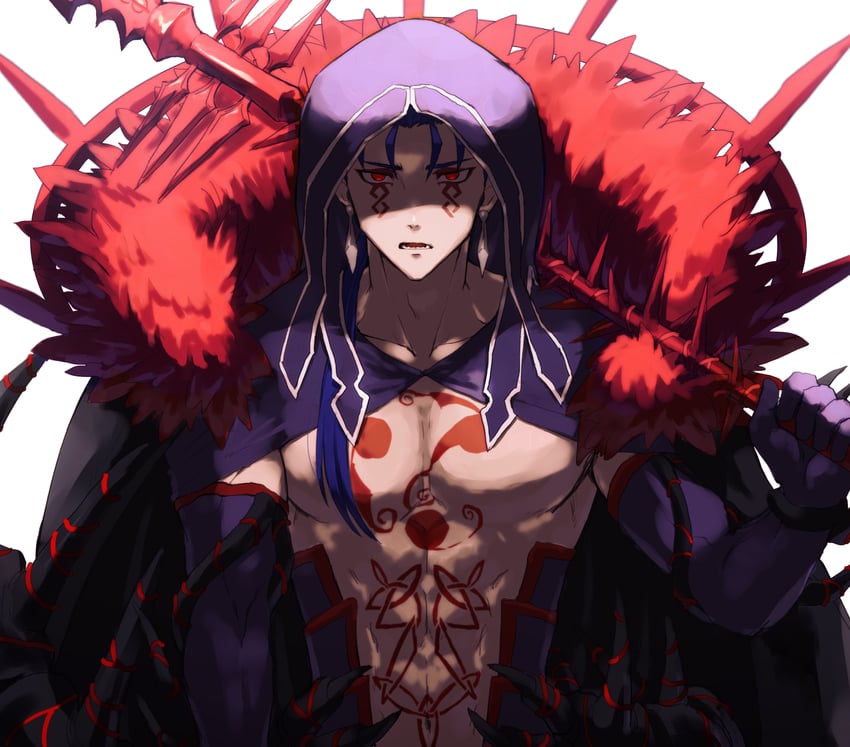 cu chulainn and cu chulainn alter (fate and 1 more) drawn by kometubu0712