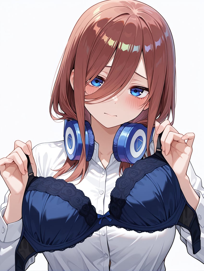 nakano miku (go-toubun no hanayome) drawn by miyamori_m4