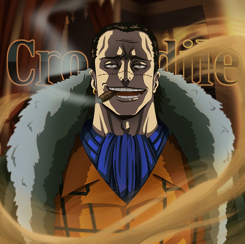 crocodile (one piece) drawn by corey_miller