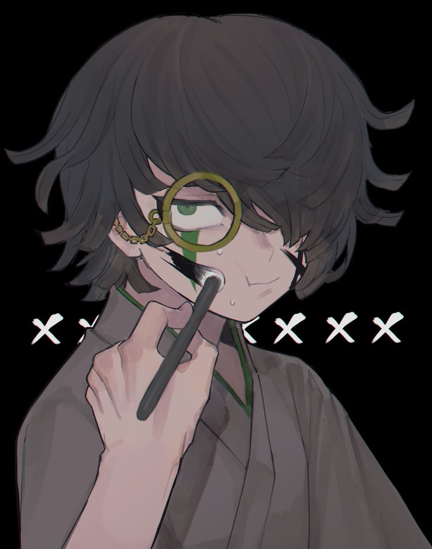 seth burroughs (master detective archives: rain code) drawn by natto_rain