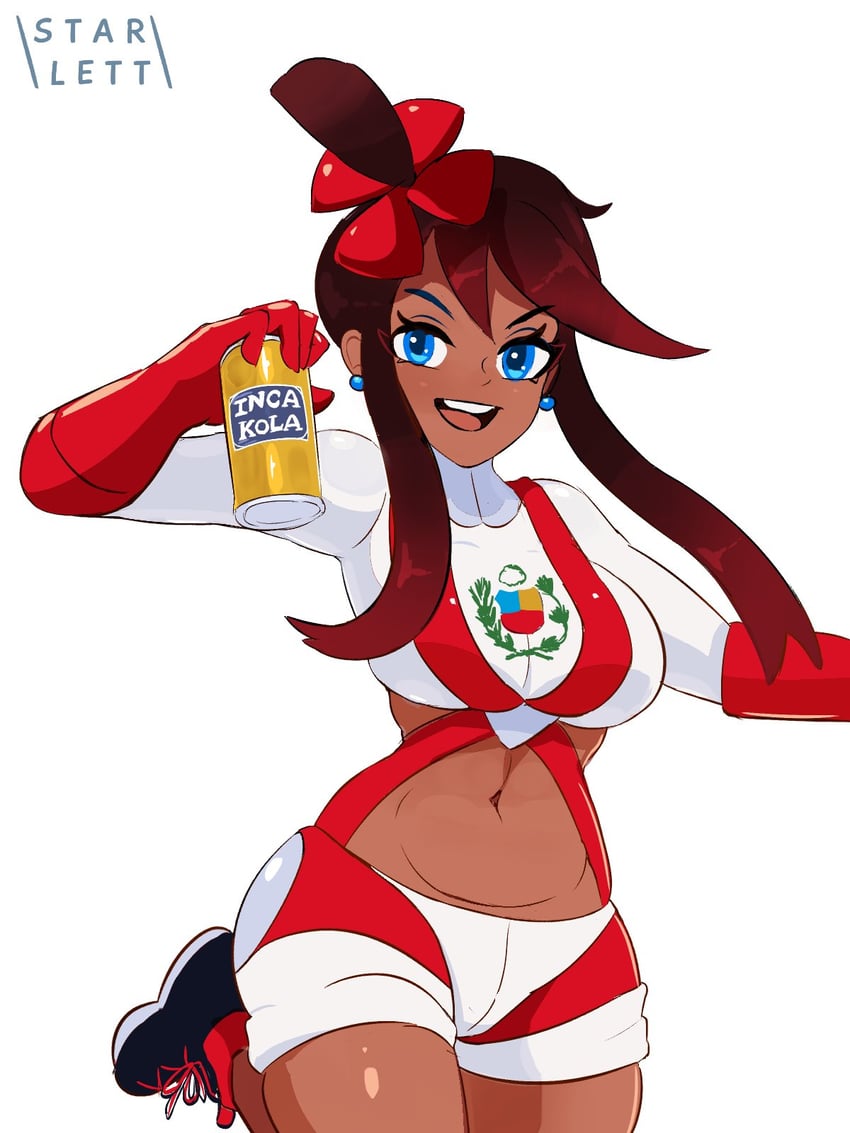 skyla (pokemon and 1 more) drawn by starlett