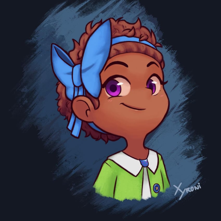 bow kid (a hat in time) drawn by xyronii