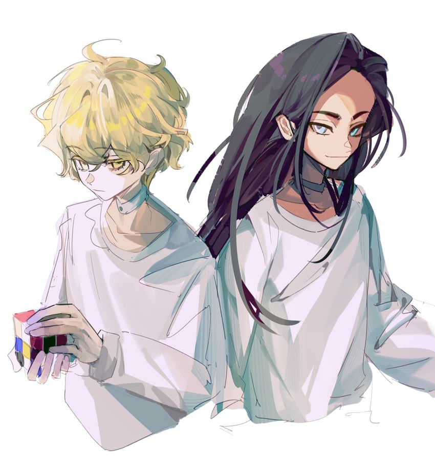 luka and hyuna (alien stage) drawn by xian_qishui