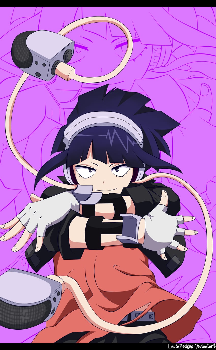 jiro kyoka (boku no hero academia) drawn by laylaredfox